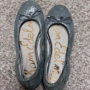 Sam Edelman Silver/Grey Ballet Flat- Never Worn
